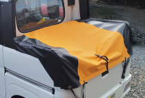 デッキバン荷台シート製作例